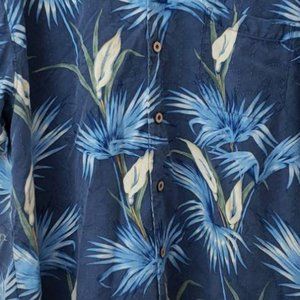 Tommy Bahama Men’s Hawaiian Shirt 100% Silk (Mens)